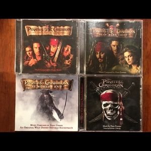 Pirates of the Caribbean 1-4 Soundtracks